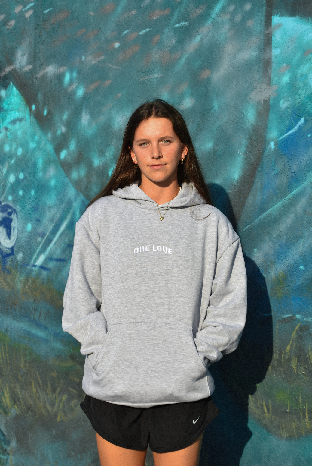 Grey Essential Hoodie